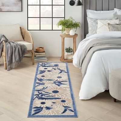 Nourison Aloha Indoor/Outdoor Floral Area Rug