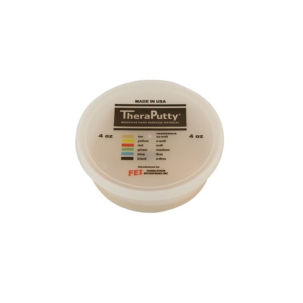 CanDo Antimicrobial Theraputty Exercise Material - 6 oz - Red - Soft