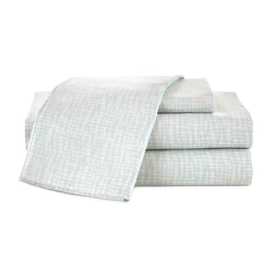 Southern Tide Netting Plaid Sheet Set