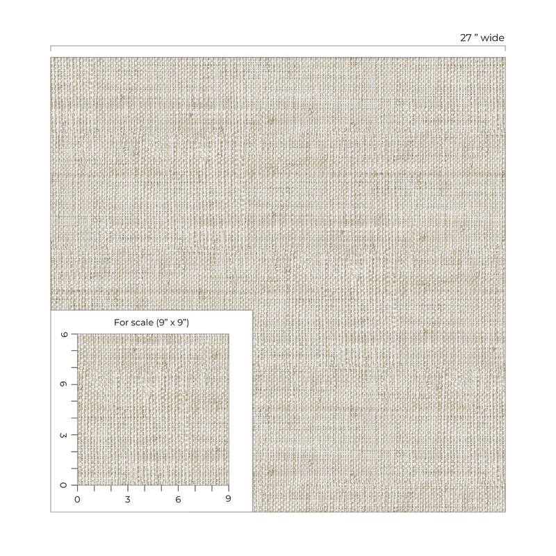 Seabrook Designs Wild Bind Embossed Vinyl Unpasted Wallpaper