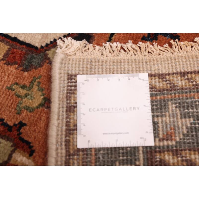 ECARPETGALLERY Hand-knotted Jules Sultane Ivory Wool Rug - 8'8 x 11'11