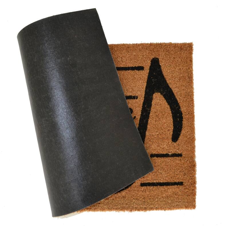 Eighth Note Welcome Outdoor DoorMat