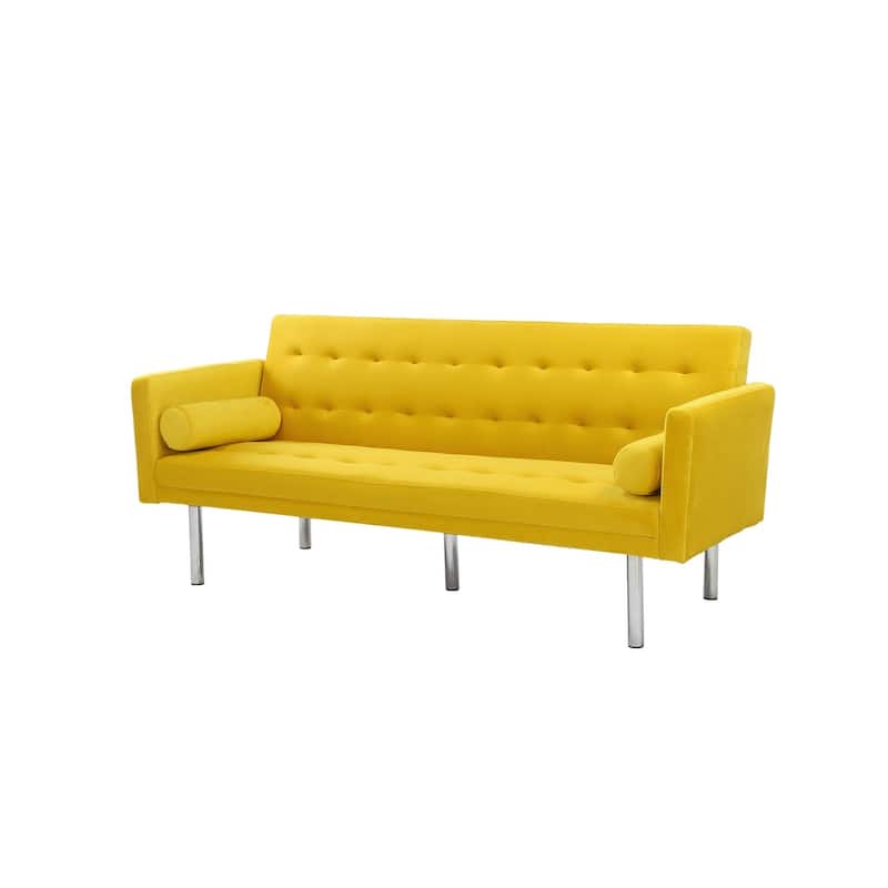 Futon Sofa Bed, Convertible Futon Couch Bed, Loveseat Sleeper Sofa, Daybed for Living Room, Apartment, Office