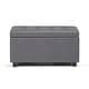 preview thumbnail 51 of 128, WYNDENHALL Essex 34-in. Wide Rectangular Storage Ottoman