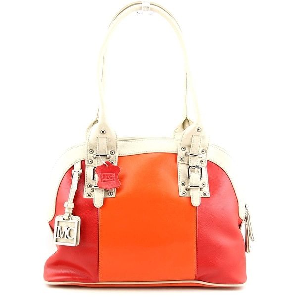 Madi Claire Carolyn Women Leather Orange Shoulder Bag