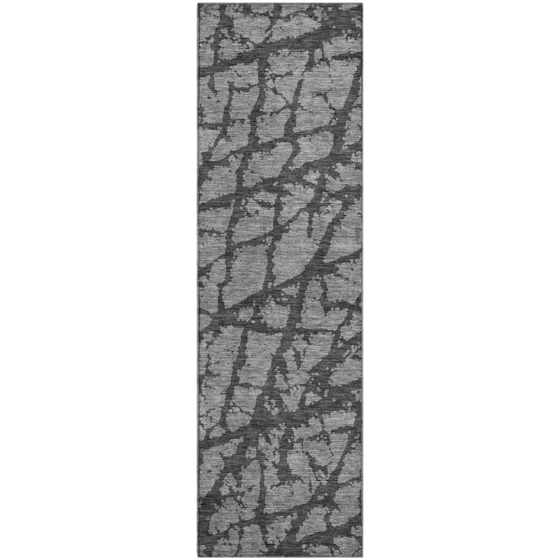 Premium Washable Super Soft Modern Crackle Mayfield Rug