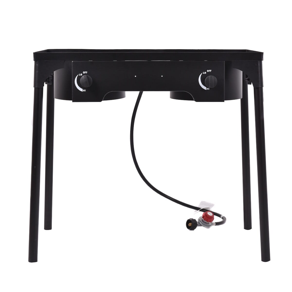 costway double burner gas propane cooker