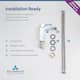 Solid Brass Lead-free Single-handle High Arc Bathroom Faucet