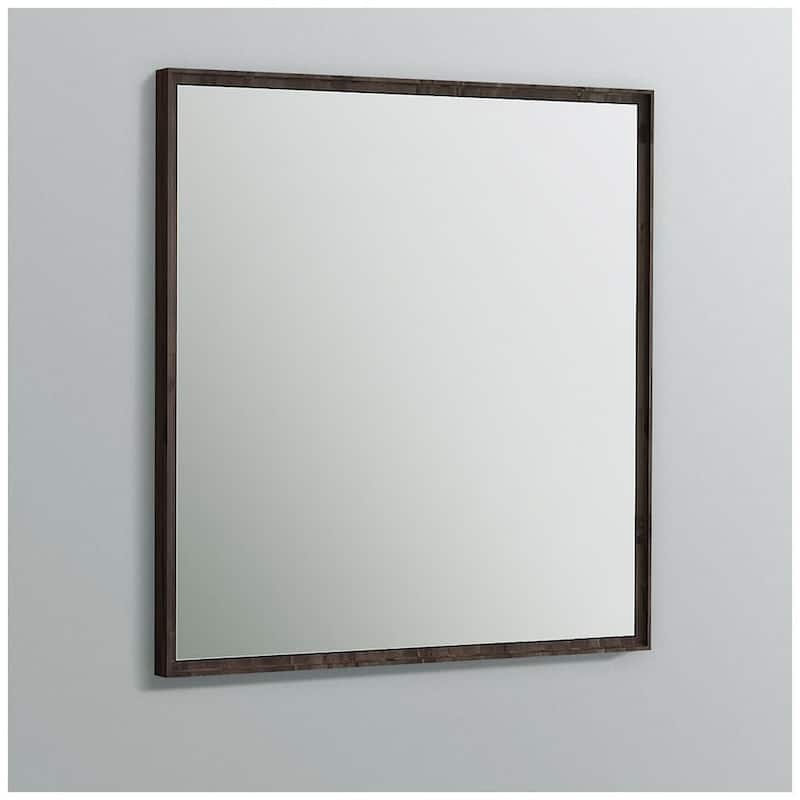 Fresca Formosa 32" x 32" Framed Bathroom Mirror