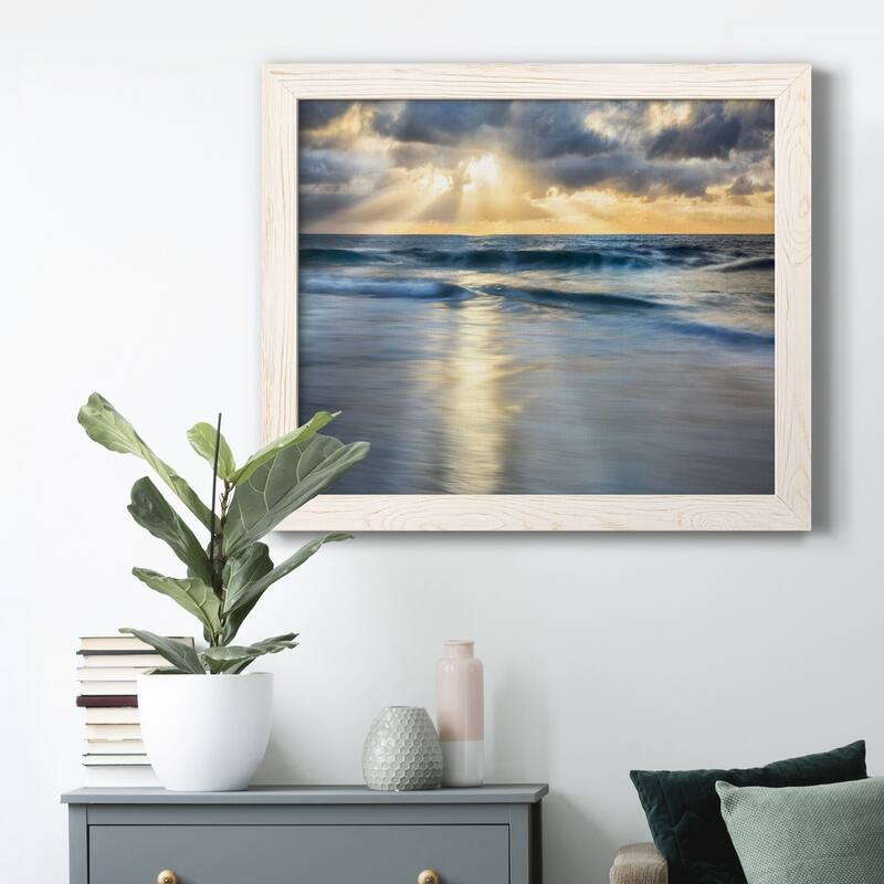 Cloudscape Shore-Premium Framed Canvas - Ready to Hang