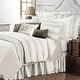 preview thumbnail 3 of 1, HiEnd Accents Prescott Stripe Ruffled Bed Skirt