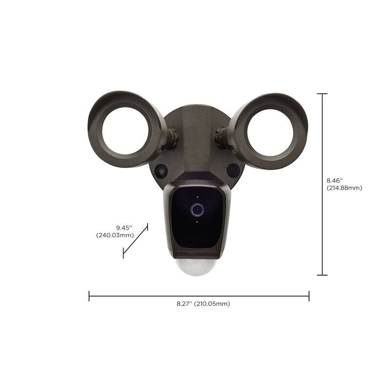 Nuvo Lighting 65/900R1 Double Light 8-1/4" Wide LED Outdoor Flood