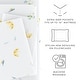 preview thumbnail 4 of 3, Becky Cameron Bluebirds Pattern 4 Piece Deep Pocket Bed Sheets Set