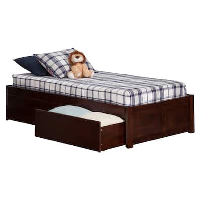 Platform Bed with Drawers & Charger - Modern Storage Bed Frame - Underbed Storage Solutions