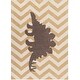 preview thumbnail 7 of 13, Hand-Tufted Mandy Geometric Area Rug Beige/Brown - 8' x 11'