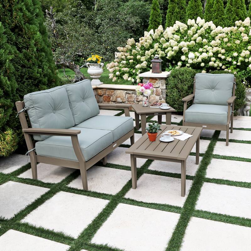 HIGHWOOD Lehigh 4-Piece Deep Seating Set