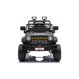 Kids Electric Ride-On Truck, 12V Toy Car with Parent Remote, Dual Motors, Bluetooth & USB, Suitable for 1-5 Year Olds