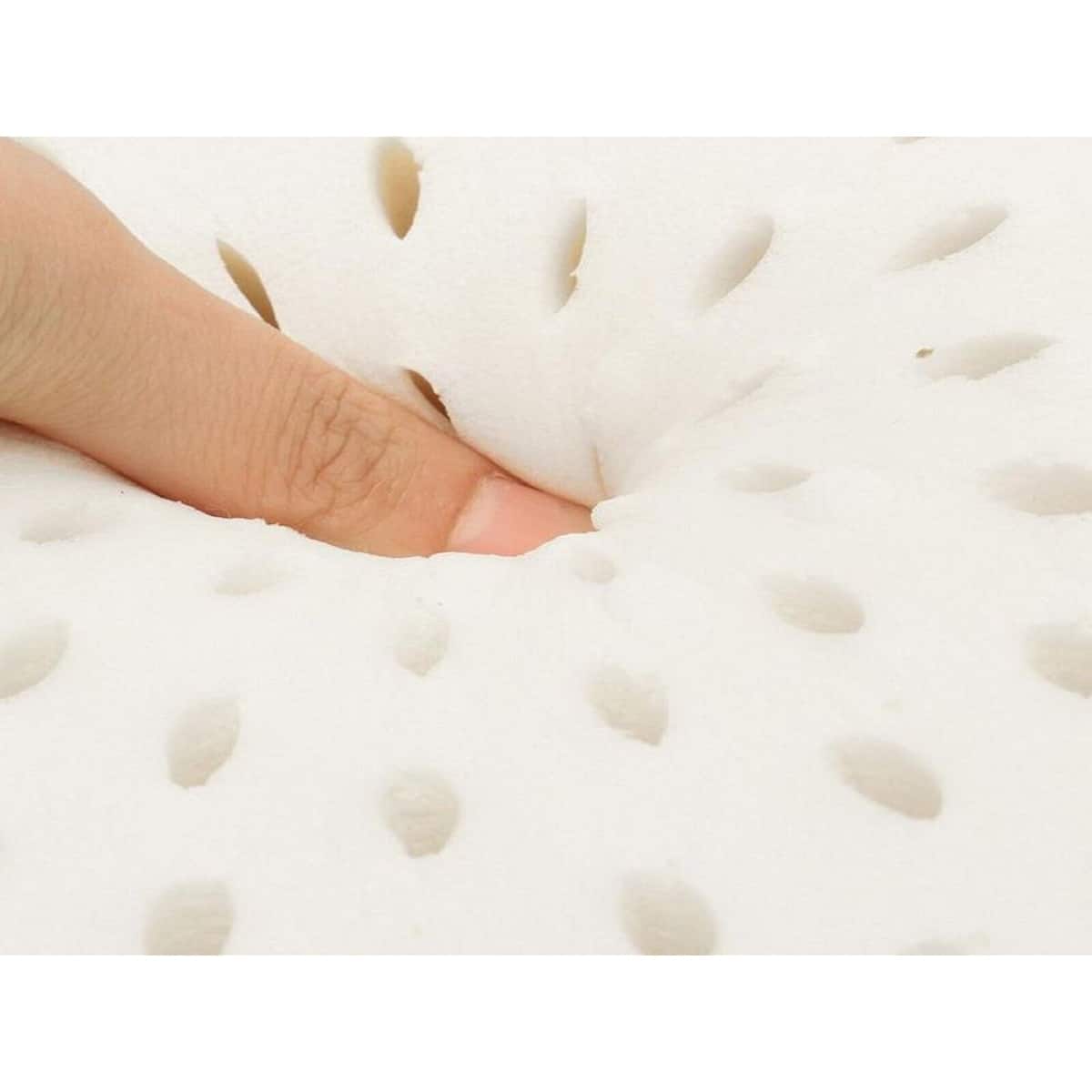Medium Support Talalay Latex Pillow for Neck Pain Relief white Bed Bath & Beyond 39282616