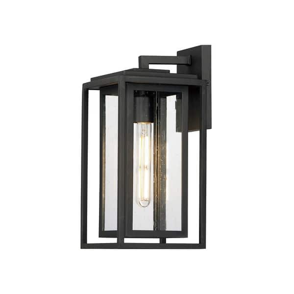 slide 1 of 1, Maxim 40663 Cabana VX 15" Tall Outdoor Wall Sconce Black