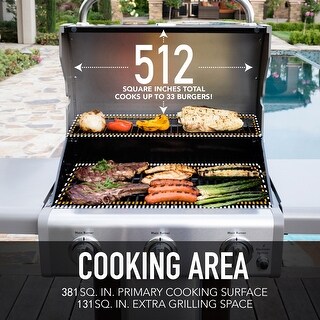 Kenmore 3 Burner Pedestal Grill