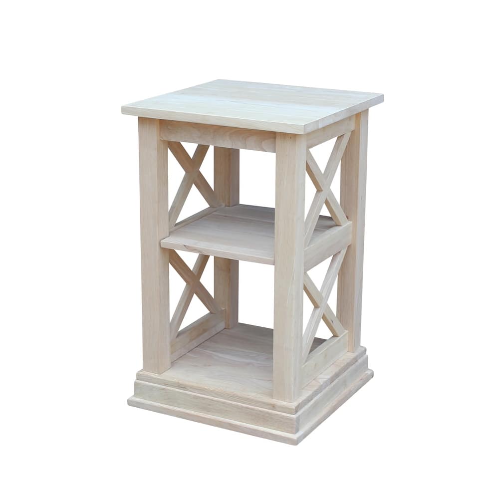 Hampton Solid Hardwood Accent Side Table