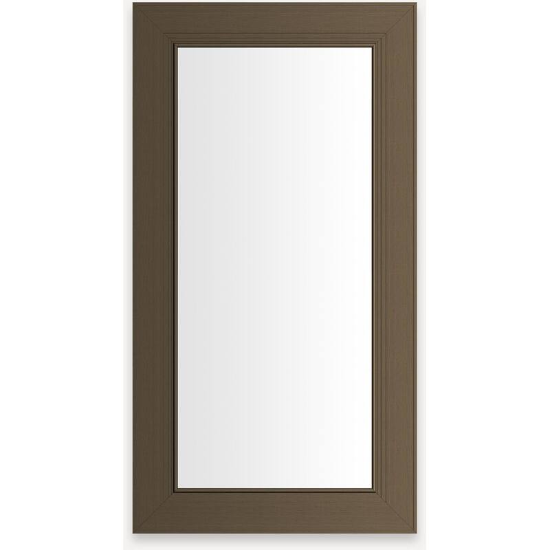 Robern D2C1630D4METM Main Line 15-1/4" x 30" Framed Single Door - Brushed Bronze - Bronze Finish