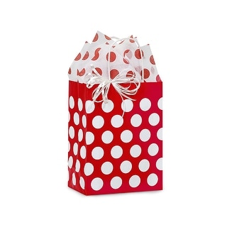 Pack Of 250 Cub Red Polka Dots Paper Bags 8 25 X 4 75 10 5 Great For Christmas Or Valentine Packaging Ping The Best Deals On Pack Of 250 Cub Red Polka Dots Paper Bags 8 25 X 4 75 10 5 Great For Christmas Or Valentine Packaging Ping The Best Deals On