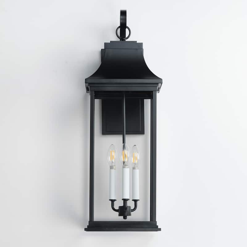 Maxim 30026 Vicksburg 3 Light 28" Tall Outdoor Wall Sconce