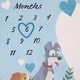 preview thumbnail 4 of 3, Disney Lady & the Tramp Love At First Sight Photo Op Milestone Baby Blanket