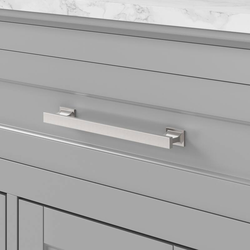 Bathroom Vanity with Marble Top and Sink