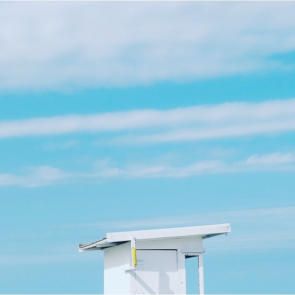 Cloud Beach Minimalist Photograph Art Print Wall Artwork Decor