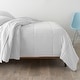 preview thumbnail 16 of 22, Ella Jayne Cozy Touch Down-Alternative Comforter Full - Queen - White