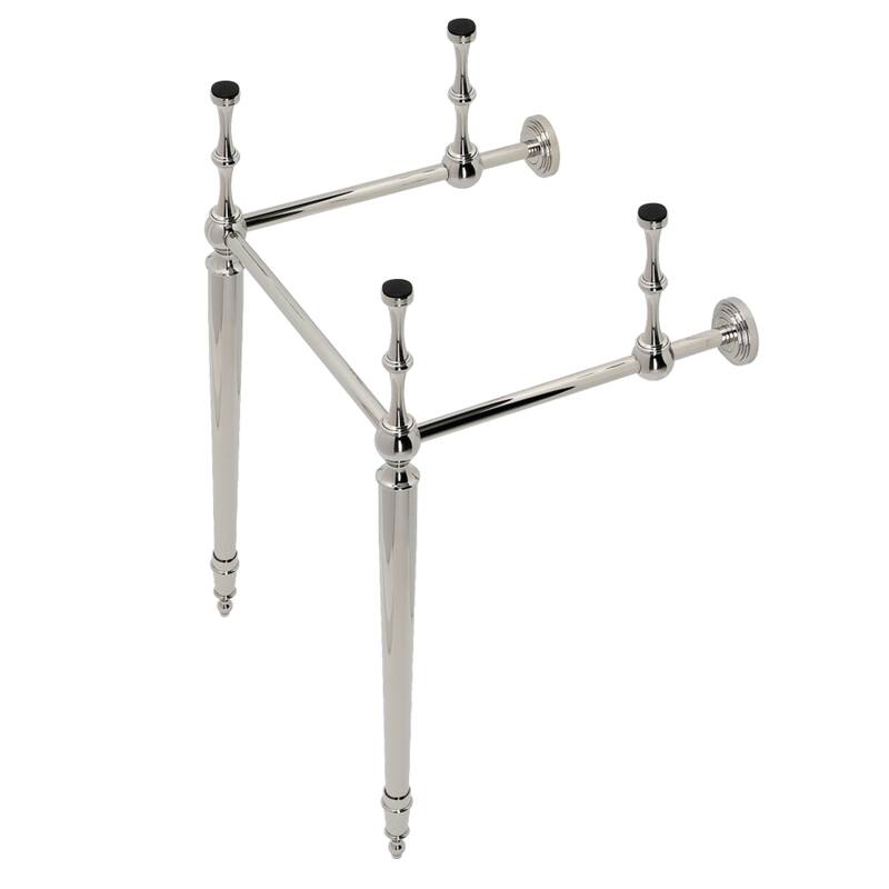 Kingston Brass Edwardian Brass Console Sink Legs - Polished Nickel