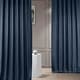 preview thumbnail 72 of 101, Exclusive Fabrics Italian Faux Linen Curtain (1 Panel) 50 X 108 - Sergeants Blue