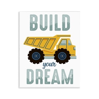 Stupell Build Your Dream Construction Wall Plaque Art Design By Marcus ...