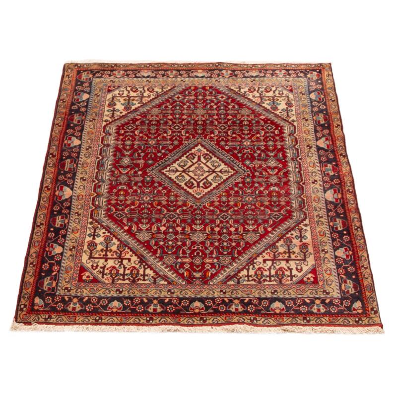 ECARPETGALLERY Hand-knotted Anadol Red Wool Rug - 3'6 x 5'3