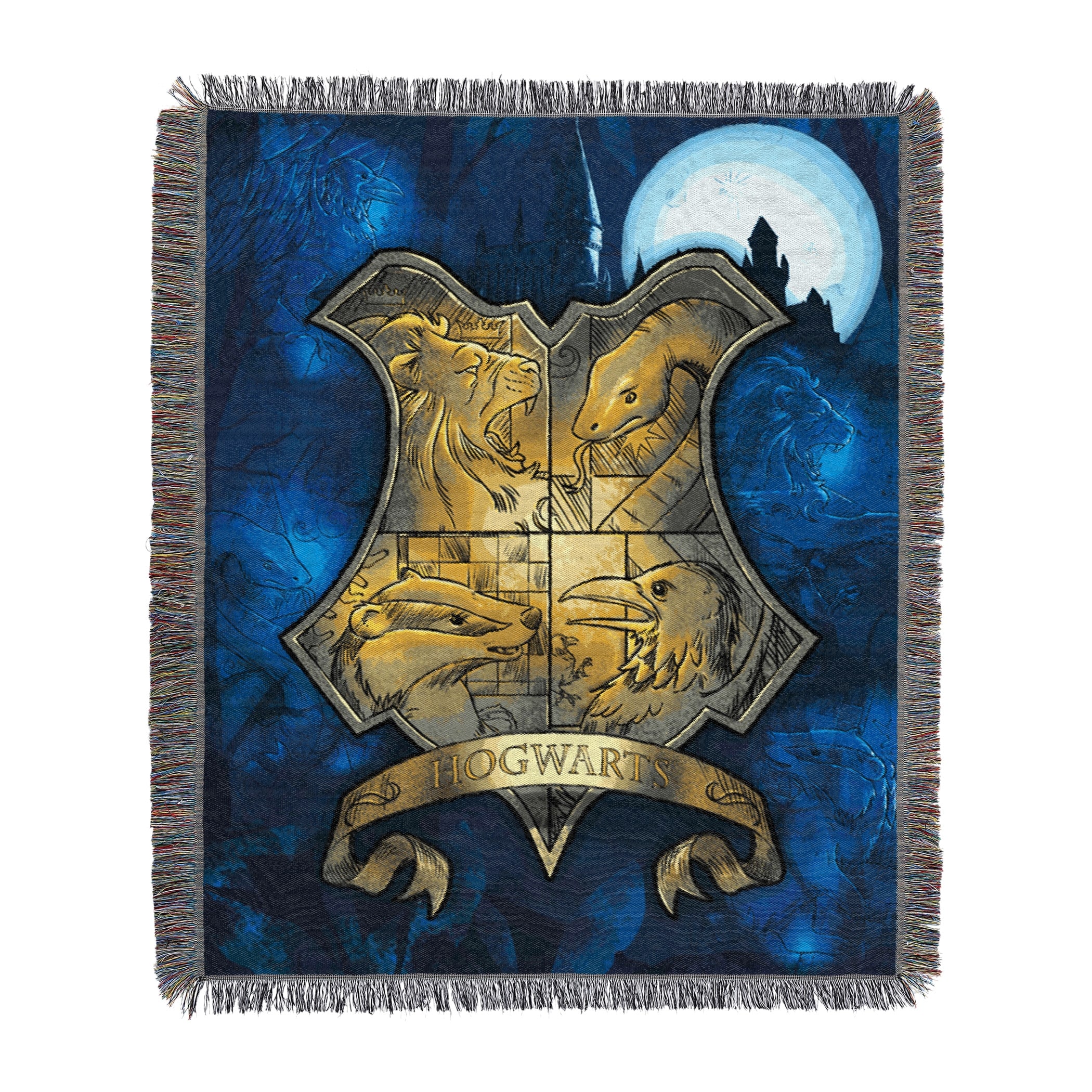 Harry Potter Moonlit Crest Tapestry