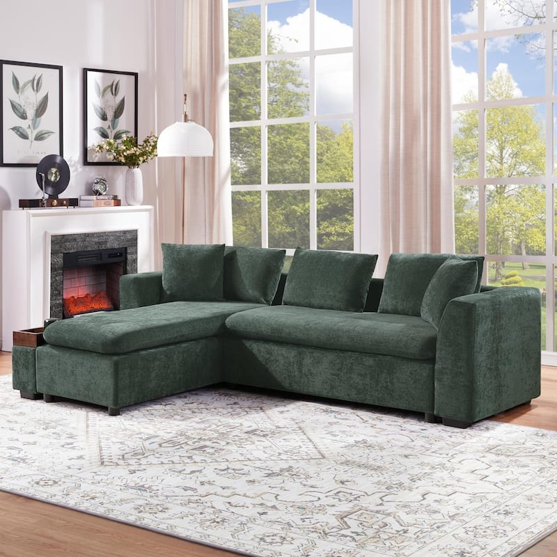 L-shaped Sofa Upholstered Sofa Couch
