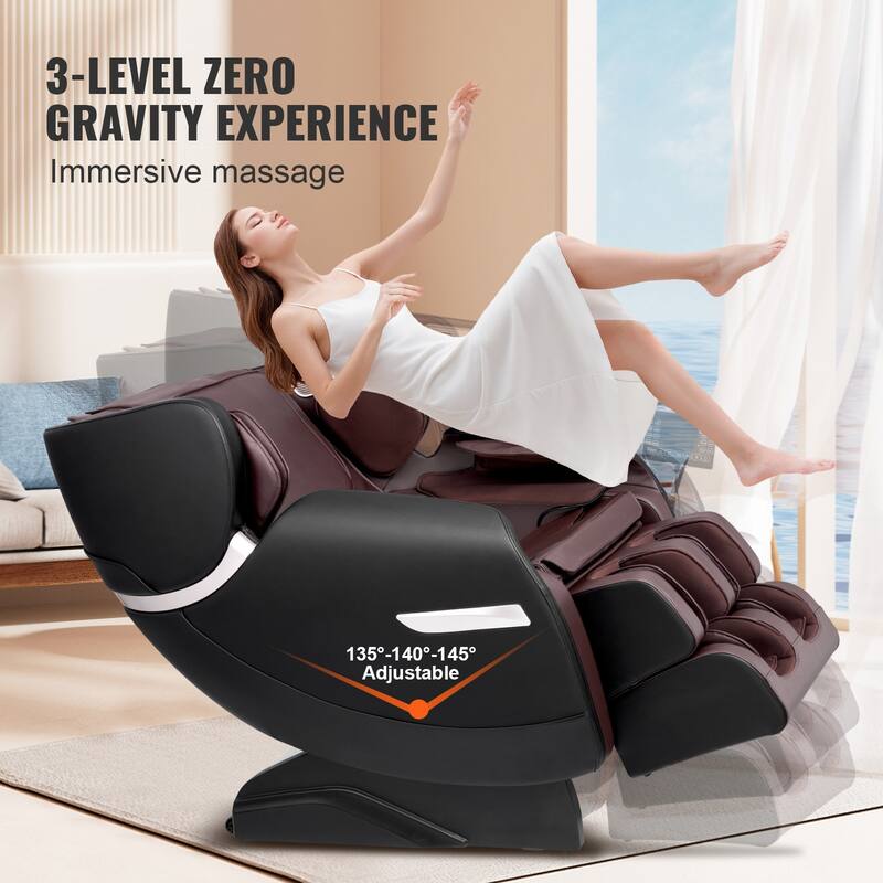 Massage Chair - Full Body Zero Gravity Recliner with Multi Auto Modes
