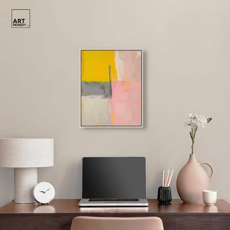 Tangerine Blush II Canvas by Art Remedy