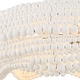 preview thumbnail 13 of 13, Uttermost Biddeford White Beaded Pendant (5 light) - 24"W x 24"D x 11.5"H