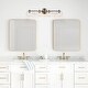 preview thumbnail 12 of 15, Modern Glam Black Gold 2/3/4 Light Bathroom Vanity Light Globe Seeded Glass Wall Sconces