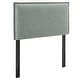 preview thumbnail 37 of 52, Camille Upholstered Striped Linen Blend Headboard