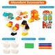 preview thumbnail 7 of 5, Easel for Kids, Foldable Toddler Easel with Building Block Table