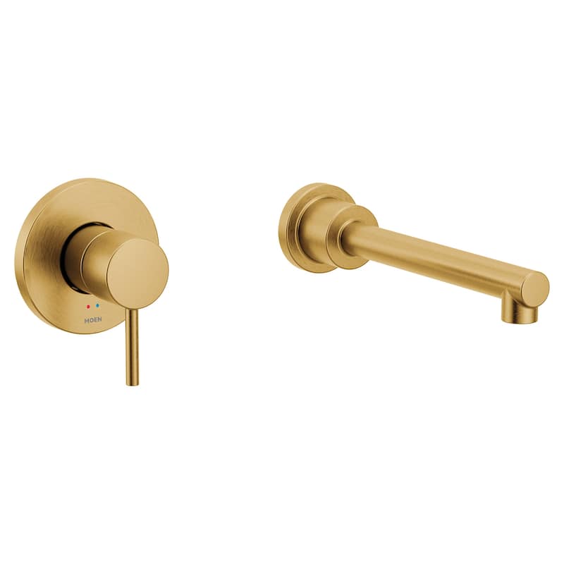Moen WT391 Align Wall Mounted Tub Filler - Brushed Gold