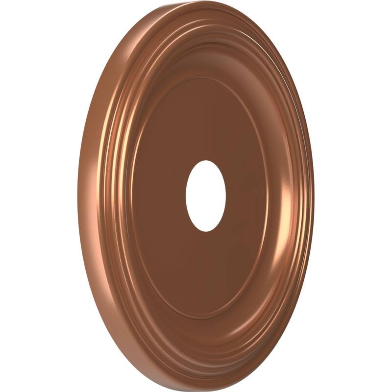 3 1/2" Inside Diameter - Traditional Thermoformed PVC Ceiling Medallion