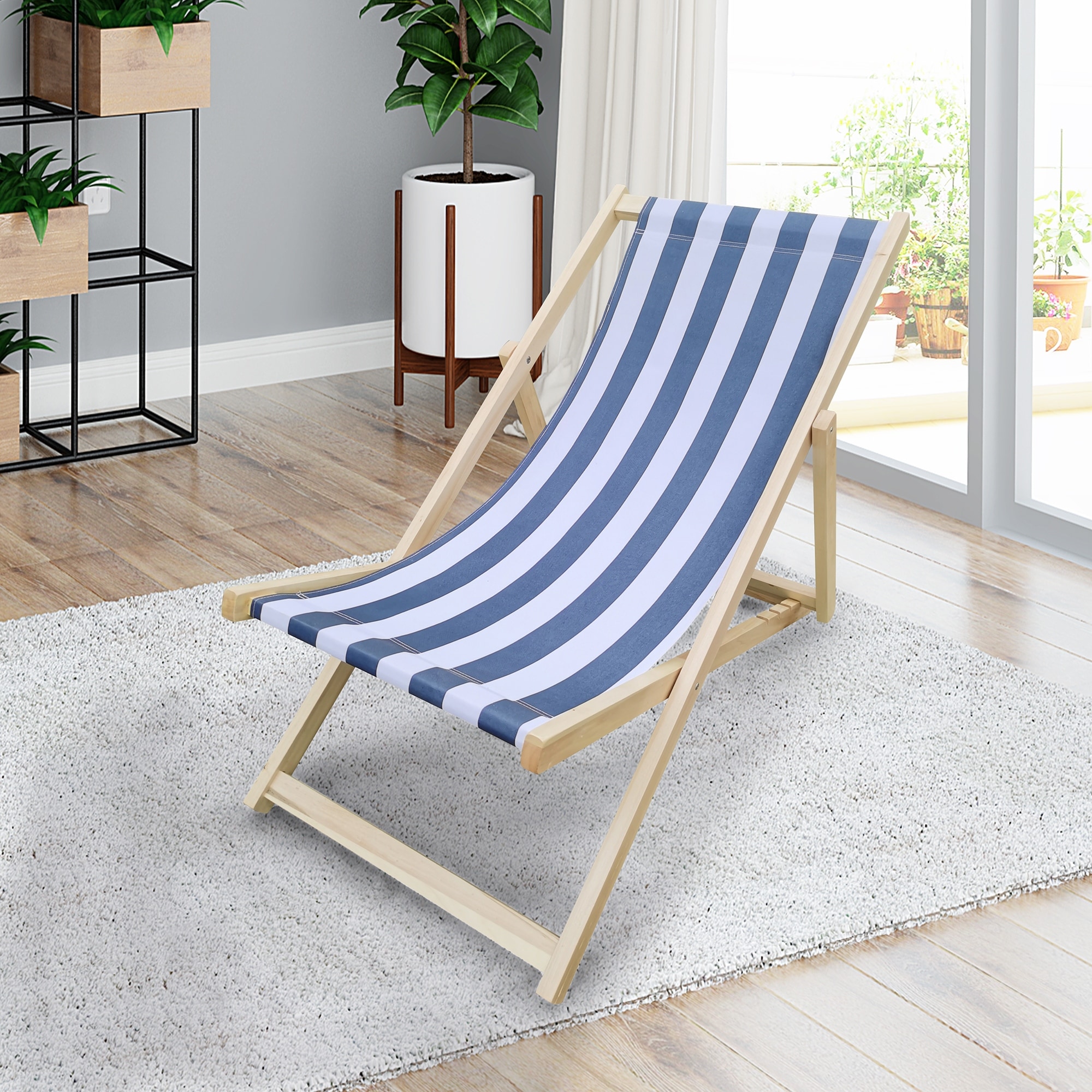 Blue sling on sale chairs