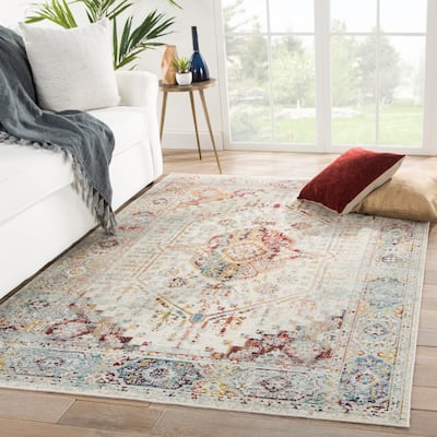 Sumaya Indoor/ Outdoor Medallion Area Rug