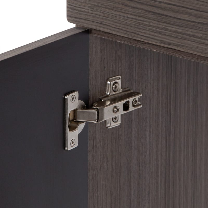 Merton 17" 1-Door Bathroom Vanity With White Sink Top