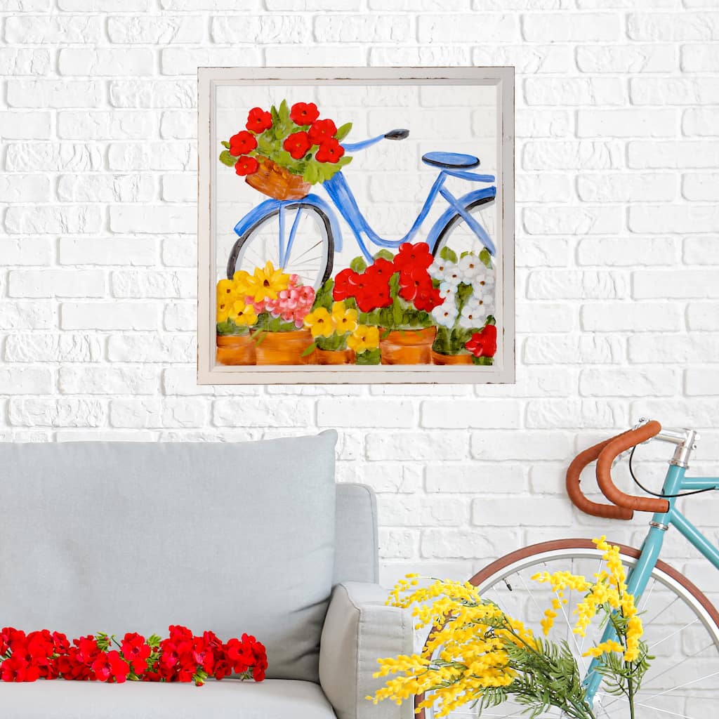 Painted Summer Bike Screen 23.5X23.5" - 23.5